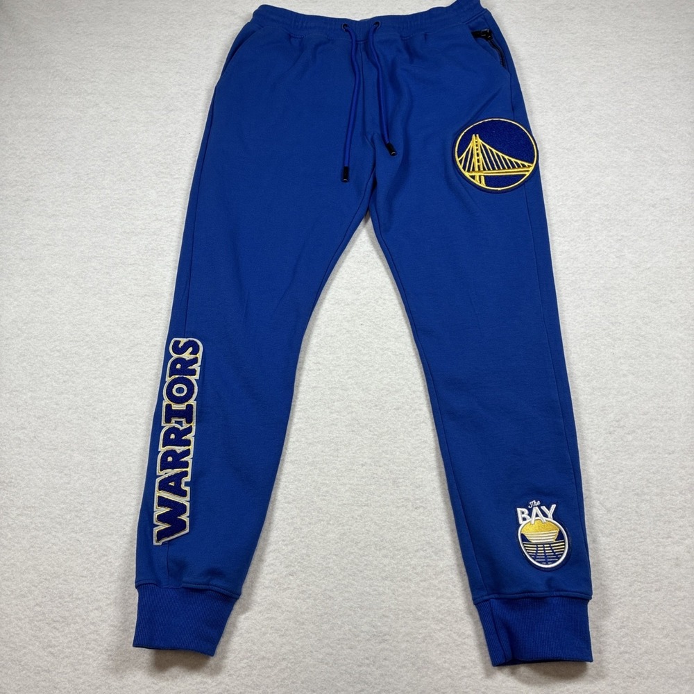 Pro Standard‎ Golden State Warriors NBA Joggers Sweatpants Blue Size XL Mens